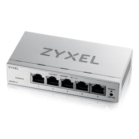 Switch Zyxel Gs1200-5V3 5P Managed Gigabit