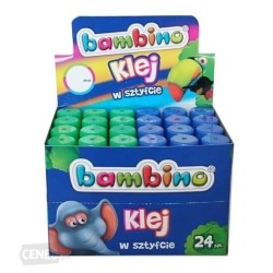 Klej W Sztyfcie 15G Bambino (24) Display 3073 St.majewski