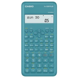 Casio Kalkulator Naukowy Fx-220Plus-2 Niebieski, 12 Cyfrowy Wyświetlacz