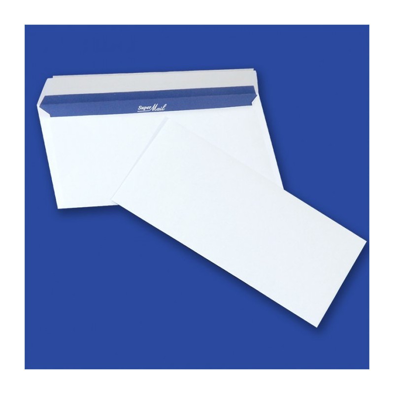 Koperty Super Mail Dl Hk Białe 100G (400Szt.) Nc Samoklejące Z Paskiem 11239030