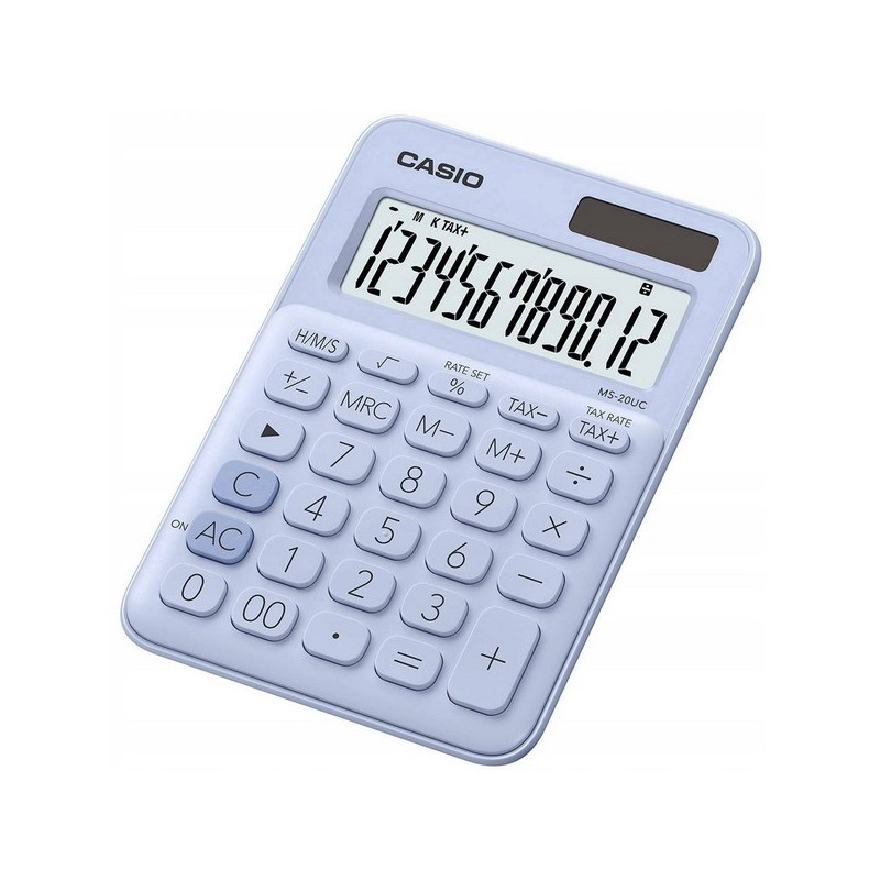 Kalkulator Casio Ms-20Uc-Lb Box Jasnoniebieski