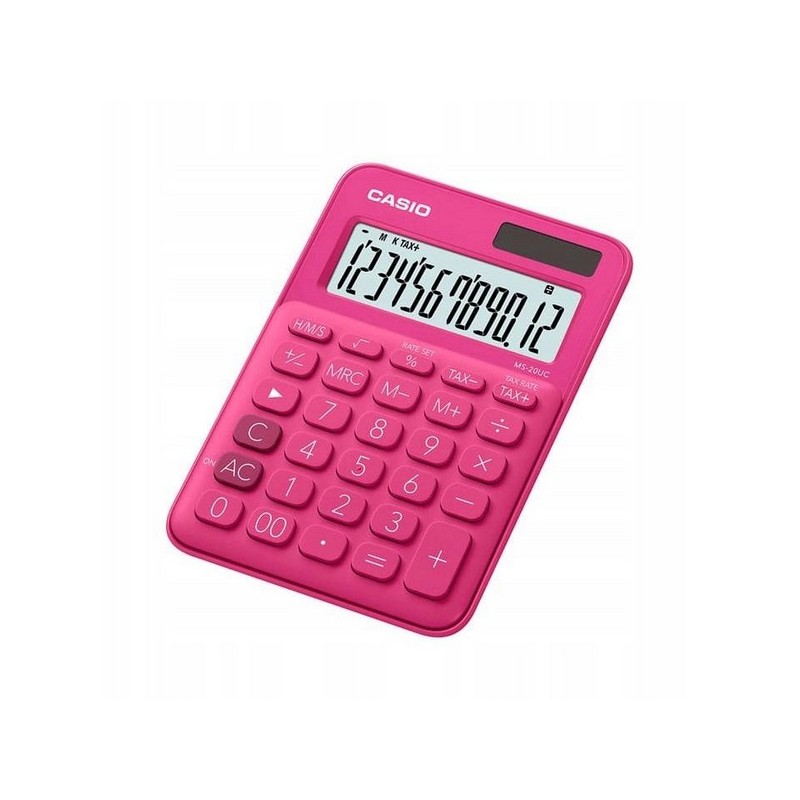 Kalkulator Casio Ms-20Uc-Rd Box Czerwony