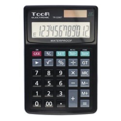 Kalkulator Toor Tr-2296T, 12 Pozycyjny, Wodoodporny 120-1425