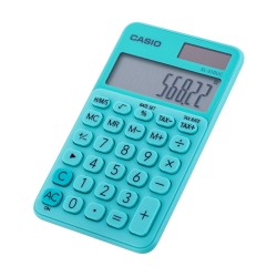 Casio Kalkulator Kieszonkowy  Sl-310Uc-Gn Box, 10-Cyfrowy, 70X118Mm, Kartonik, Zielony