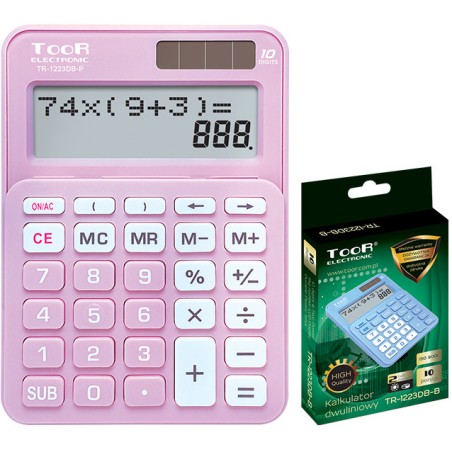 Kalkulator Toor Tr-1223Db-P