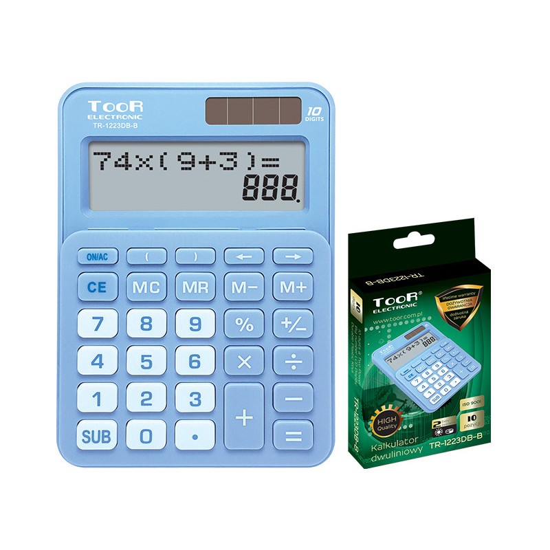 Kalkulator Toor Tr-1223Db-P