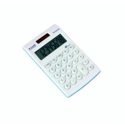 Kalkulator Toor Tr-252-K Czarny, 8 Pozycyjny, Podwójne Zasilanie 120-1772