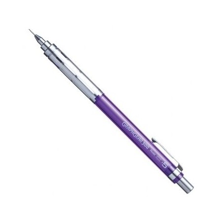 Ołówek Automatyczny Pentel 0,5 Mm Graphgear 300 Transparentny Fioletowy Pg315-Tvx