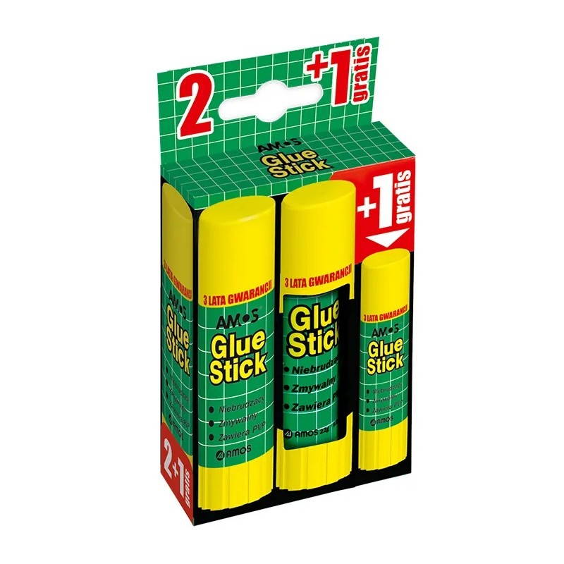 Klej W Sztyfcie Amos 2X 22G+1X 8G 130-1811