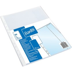 Koszulki Z Klapką Bantex Maxi A4/110Μm Groszkowe (10)