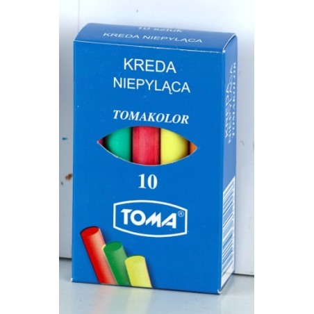Kreda Toma Kolor.10Szt Om-81201