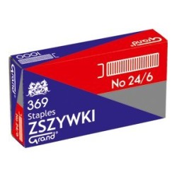 Zszywki 24/6 Grand 369 10 Paczek X 1000Sztuk 110-1388