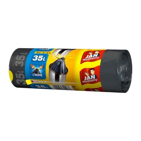 Jan Niezbędny Worki Hd Classic Taśma 35L 18 Szt. 10473