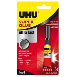 Klej Uhu Super Glue Control Blister 3G 36015 Uhu