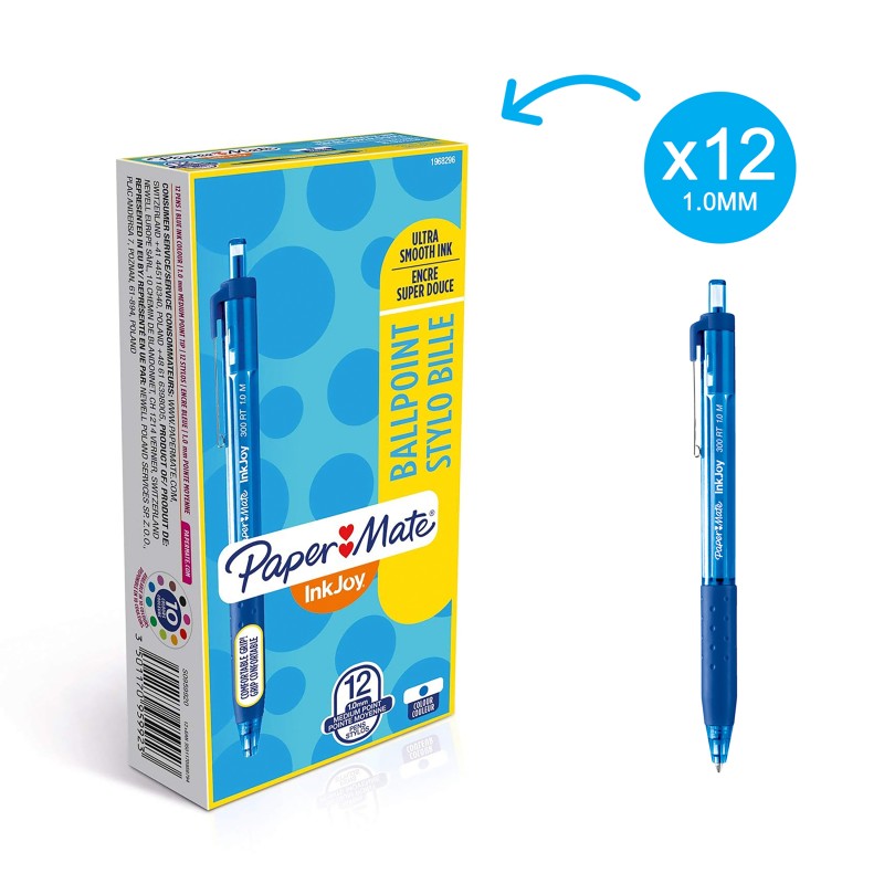 Długopis Automatyczny Inkjoy 300Rt Niebieski Paper Mate S0959920