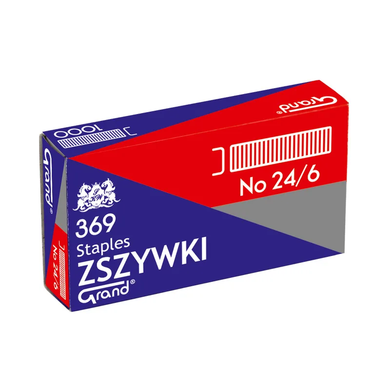 Zszywki 24/6 Grand 369 1 Op. X 1000Sztuk 110-1388