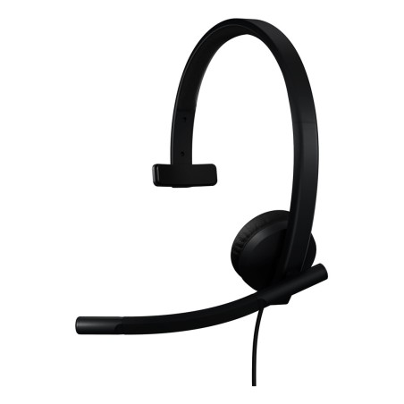 Logitech H570E Zestaw Słuchawkowy Przewodowa Opaska Na Głowę Biuro/Centrum Telefoniczne Usb Type-C Czarny