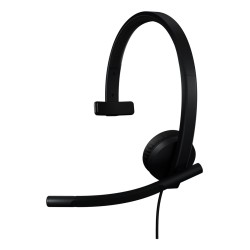 Logitech H570E Zestaw Słuchawkowy Przewodowa Opaska Na Głowę Biuro/Centrum Telefoniczne Usb Type-C Czarny