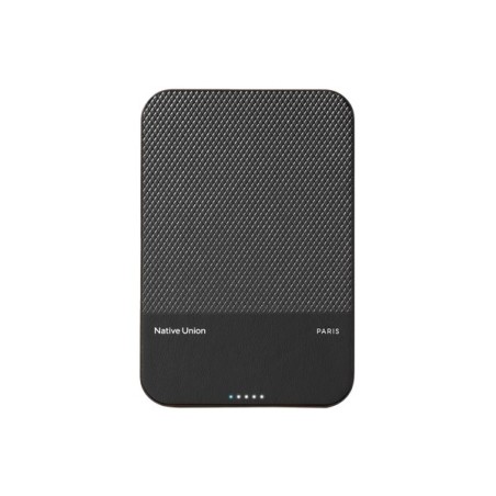 Native Union Pb-5Kms-Blk-Q2 Bank Mocy 5000 Mah Bezprzewodowe Ładowanie Czarny