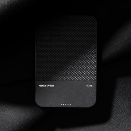 Native Union Pb-5Kms-Blk-Q2 Bank Mocy 5000 Mah Bezprzewodowe Ładowanie Czarny
