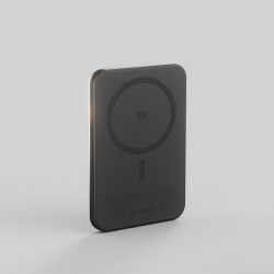 Zens Zepp06B/00 Bank Mocy 5000 Mah Bezprzewodowe Ładowanie Czarny