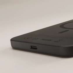 Zens Zepp06B/00 Bank Mocy 5000 Mah Bezprzewodowe Ładowanie Czarny
