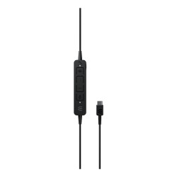 Epos Adapt 160T Anc Usb-C Ohraufliegendes, Binaurales Usb-C-Headset Mit Anc, Kabelgebunden, Ms Teams Cert.