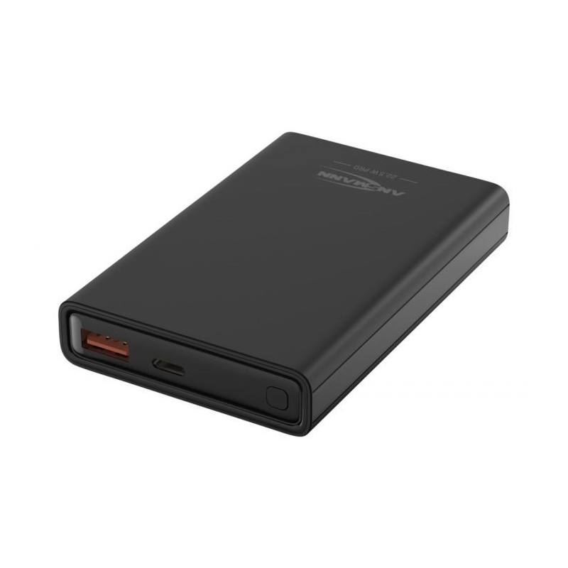 Ansmann 1700-0154 Bank Mocy Litowo-Jonowa (Li-Ion) 10000 Mah Czarny