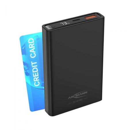 Ansmann 1700-0154 Bank Mocy Litowo-Jonowa (Li-Ion) 10000 Mah Czarny