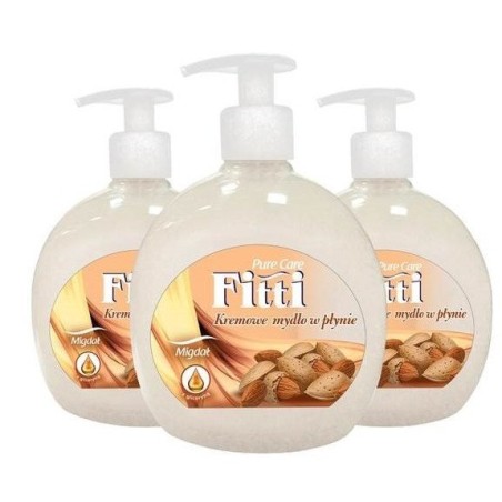 Mydło W Płynie Z Dozownikiem Fitti 500 Ml Migdał *93176
