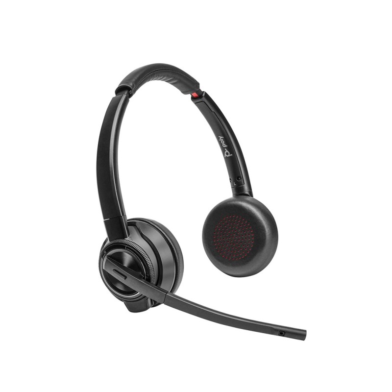 Poly Zestaw Słuchawkowy Savi 8420 Office Stereo Z Certyfikatem Microsoft Teams Dect 1880–1900 Mhz