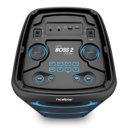 Niceboy Party Boss 2 (200W) Głośnik Mono Przenośny Czarny