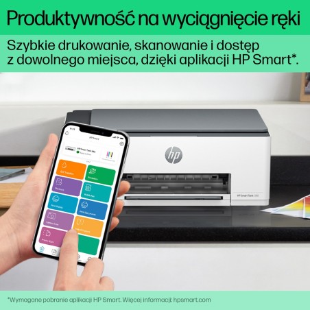 Hp Smart Tank 580 Bezprzewodowe All-In-One W Kolorze Drukarka, Kopiarka, Skaner