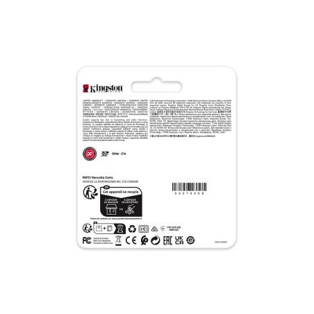 128Gb Sdxc Canvas React Plus U3/Uhs-Ii 280R/100W V60 Full Hd/4K
