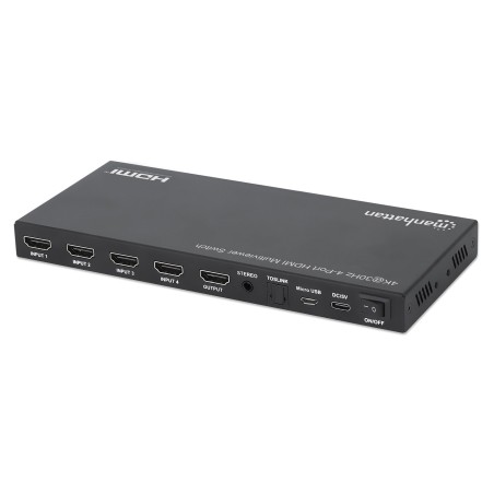 4-Portowy Hdmi Multiviewer Switch 4K 30Hz Manhattan
