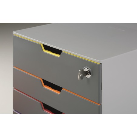 Pojemnik Varicolor Z 4 Szufladkami Durable 7606-27
