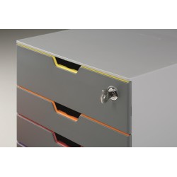 Pojemnik Varicolor Z 4 Szufladkami Durable 7606-27
