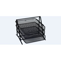 Stojak Na Dokumenty Gr-069S Czarny Metalowy Siatka Grand 120-1117
