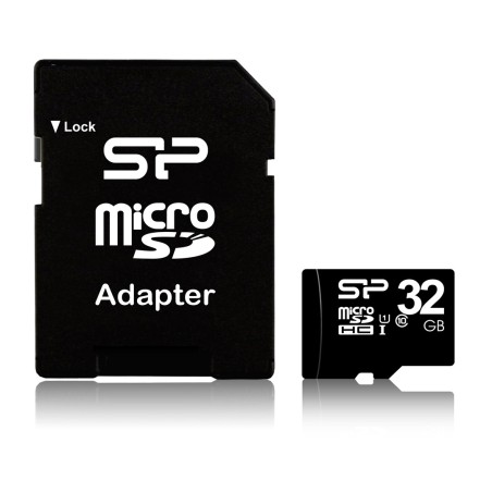 Karta Pamięci Silicon Power Microsdhc 32Gb Class 10 + Adapter Microsd-Sd (Sp032Gbsth010V10Sp)