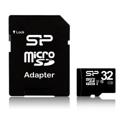 Karta Pamięci Silicon Power Microsdhc 32Gb Class 10 + Adapter Microsd-Sd (Sp032Gbsth010V10Sp)