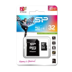 Karta Pamięci Silicon Power Microsdhc 32Gb Class 10 + Adapter Microsd-Sd (Sp032Gbsth010V10Sp)