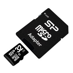 Karta Pamięci Silicon Power Microsdhc 32Gb Class 10 + Adapter Microsd-Sd (Sp032Gbsth010V10Sp)