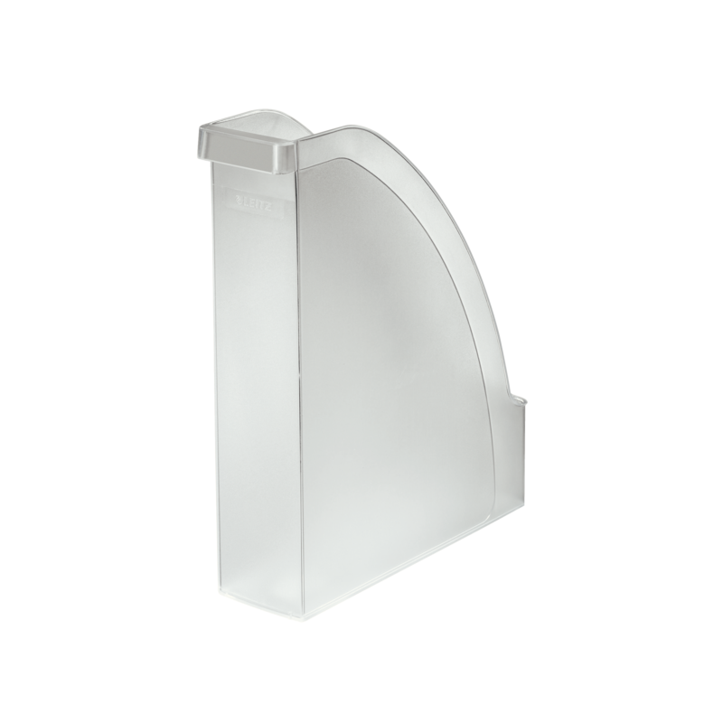 Pojemnik Na Czasopisma Leitz Plus Przezroczysty Mleczny 70Mm 24760003