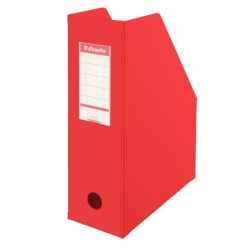 Pojemnik Składany A4 100Mm Czerwony Esselte Pvc 56073