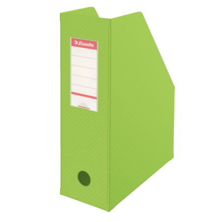 Pojemnik Składany A4 100Mm Zielony Esselte Pvc 56076
