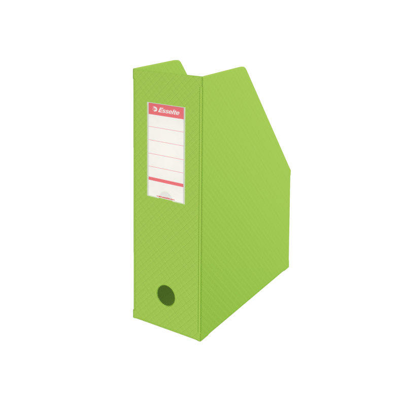 Pojemnik Składany A4 100Mm Zielony Esselte Pvc 56076