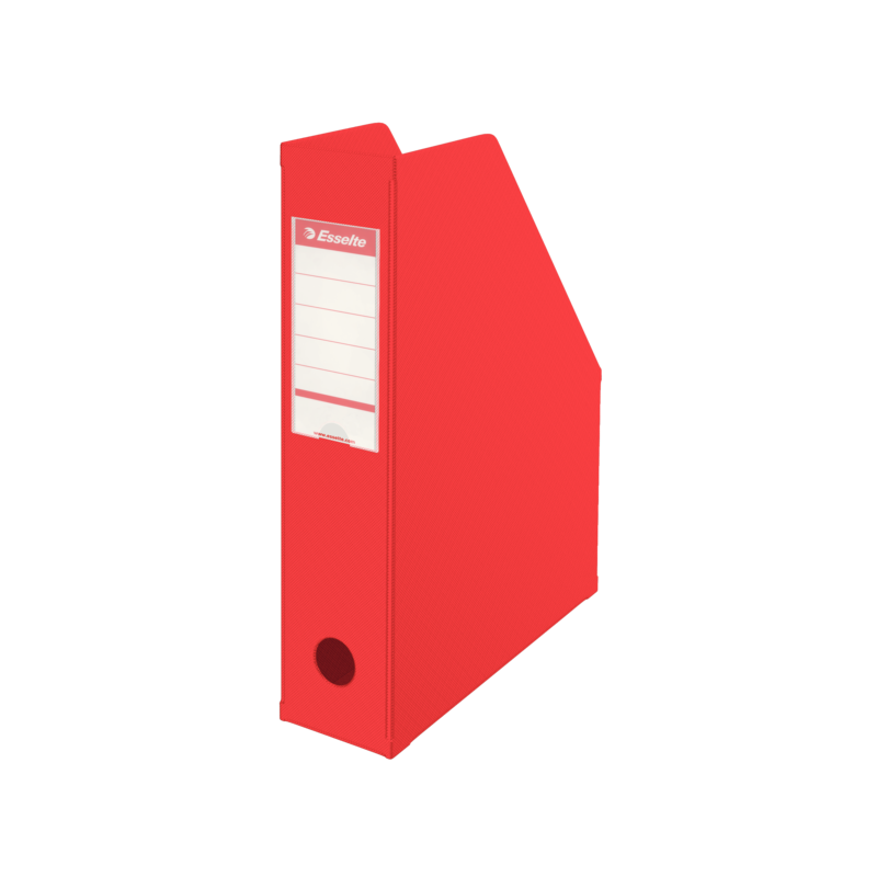 Pojemnik Składany A4 70Mm Czerwony Esselte Pvc 56003