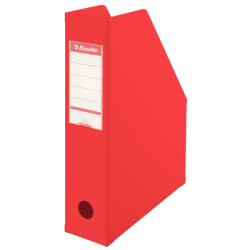 Pojemnik Składany A4 70Mm Czerwony Esselte Pvc 56003