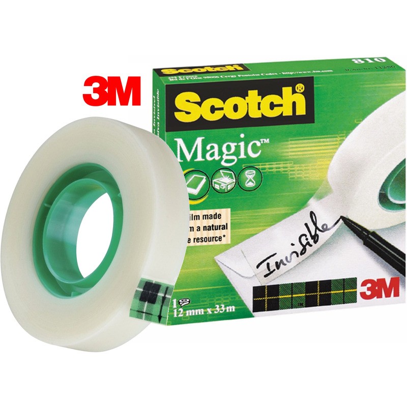 Taśma Biurowa Scotch Magic 12Mm/33M Matowa