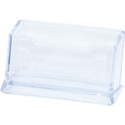 Przybornik Na Wizytówki Donau Transparentny